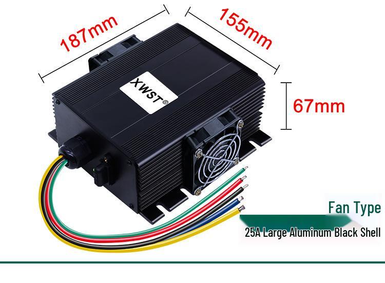 DC Isolated 48V-250V to 12.6V-14.5V Constant Current Battery Charger