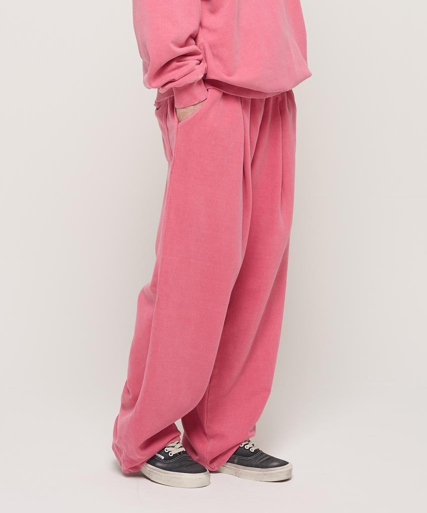 CARGOBROS In Pig Training Wide Straight Pants (Pink)