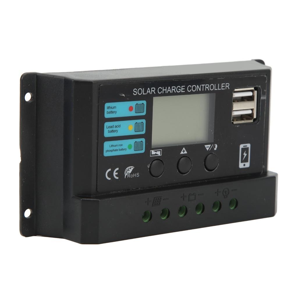 12V/24V Solar Controller LCD Display 12V 24V Solar Controller  RV Application