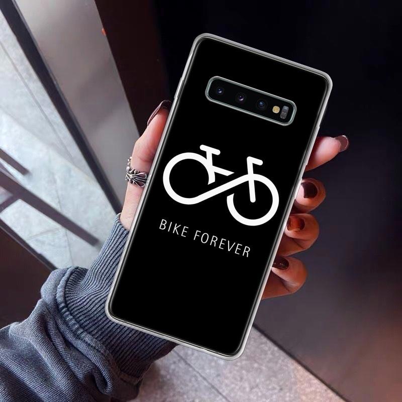 

BIKE Cycling Art Phone Case For Samsung Galaxy S26 S25 Edge S24 S23 Ultra S22 Plus S21 S20 FE Soft TPU Back Cover Funda Galaxy S Samsung S21