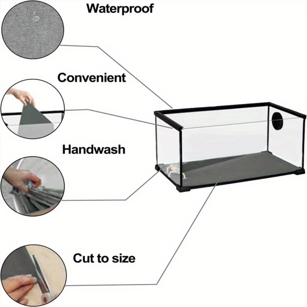 Reptile Carpet Pet Lizard Turtle Snake Horned Frog Bearded Dragon Fish Tank Soft Mat Liner Water-absorbing Moisturizing Carpet