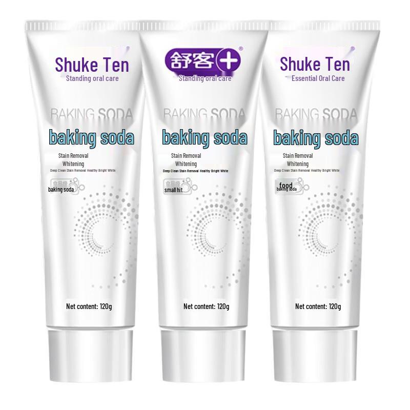 Saky Baking Soda Toothpaste (Stain Removal & Whitening) 3-Pack