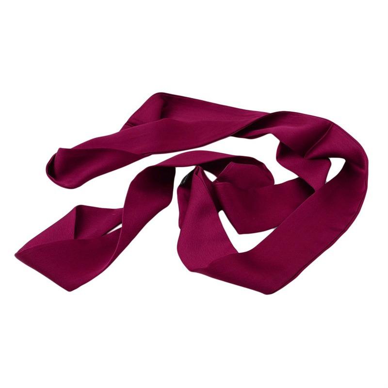 1PC Women Elegant Solid Printed Foulard Neckerchief Long Skinny Scarf Neck Hair Band Female Fashion Handle Ties Ribbon