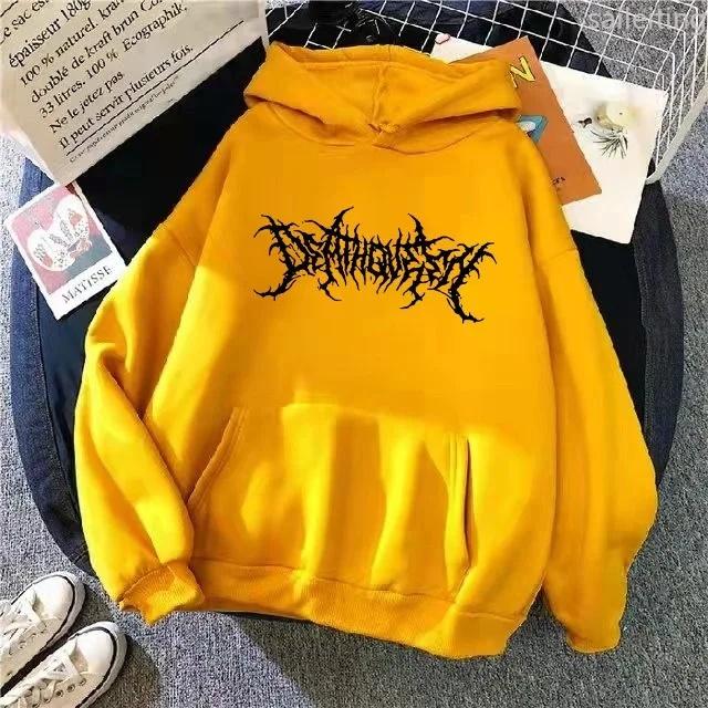 Kapuzenpullover mit Buchstabenaufdruck Südostasien-Stil Herbst Winter Bequem Streetwear Winterkleidung Damen Ästhetische Kleidung