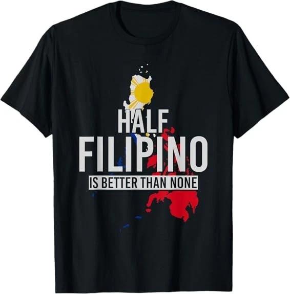 Filipino Roots Filipino Flag Funny Philippines Tee T-Shirt S-3XL S