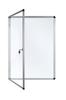 Bi-office - VT810109150 - Vitrine d'Affichage Interieur Enclore, Tableau Blanc Magnetique Verrouillable, 367 x 500 mm, 2 x A4