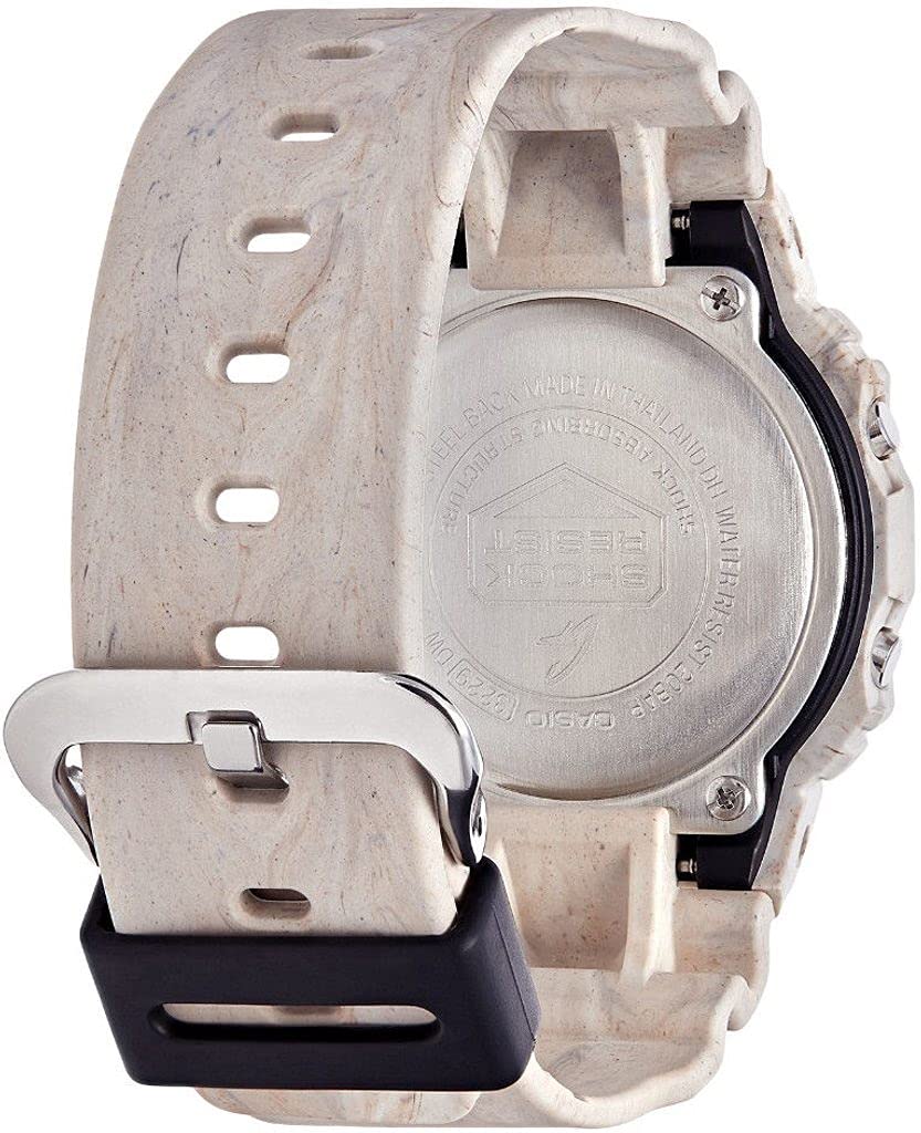 Casio G-SHOCK Quartz Watch DW-5600WM-5ER Gray Stripe Plastic Strap Men's 24