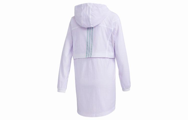 adidas Manteaux Trench Neo Femmes Blanc à Capuche Modéré Autre FN6432