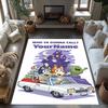 Bluey 95 Customized Name Area Rug Suitable for Dining Room Decorate Room Bedrooms Foyer Antislip Carpet Anime Office Decor Wedding Party Gift