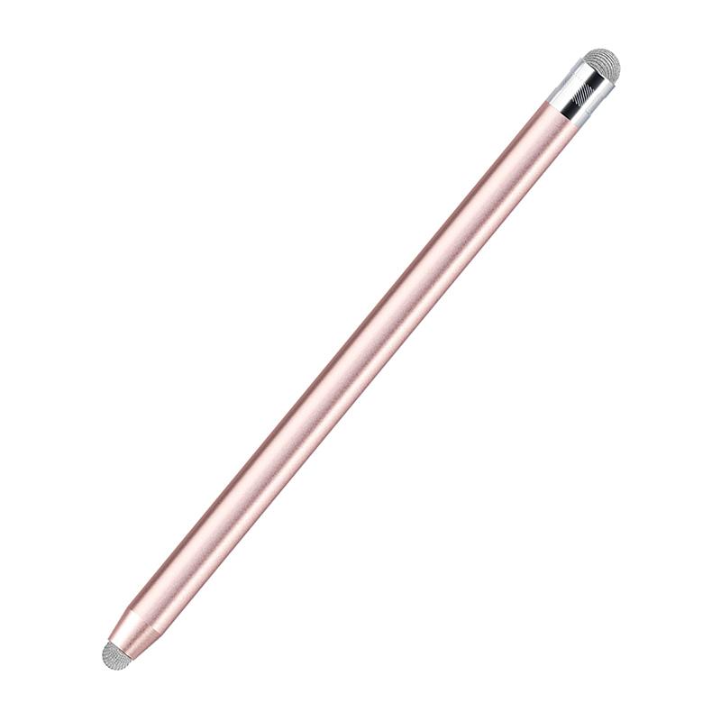 Mesh Fiber Capacitive Stylus Pen Double Nib Touch Screen Pens Drawing Pen For Universal Capacitive Screen Smart Phone Tablet