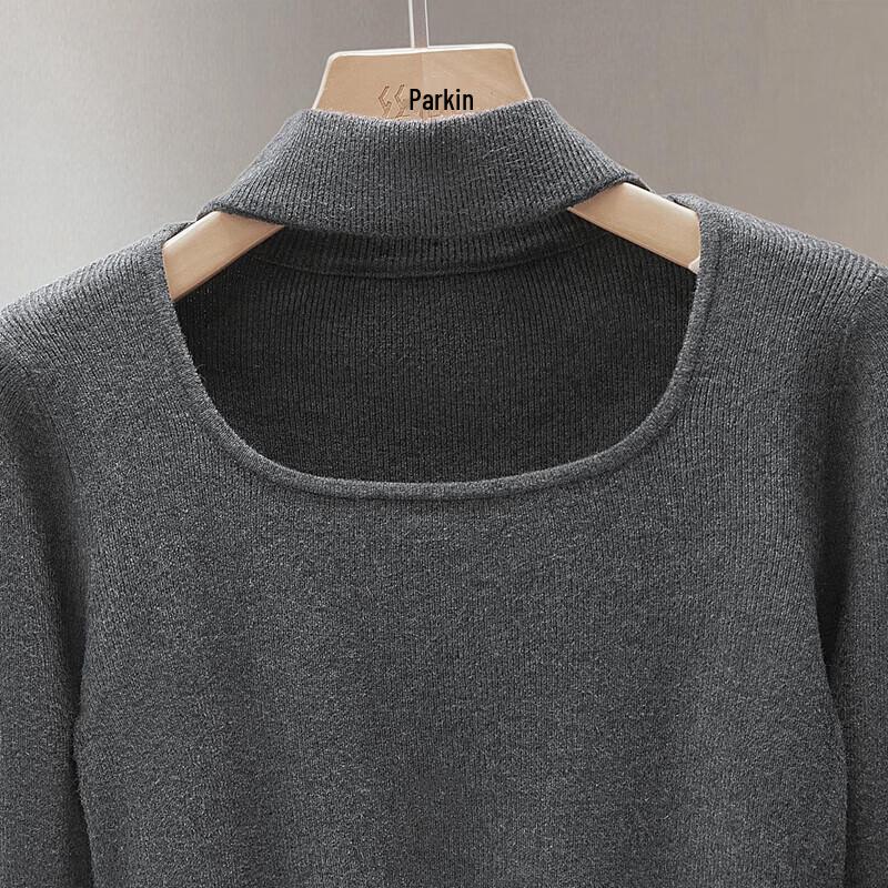 Women's Slim Fit Cutout Knit Sweater
