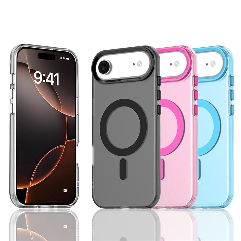 Magnetic For iPhone 17 Air Case Magsafe Wireless Charging Cover apple iPhone 17 Air iPhone 17 Pro Max Matte PC Protective Cases