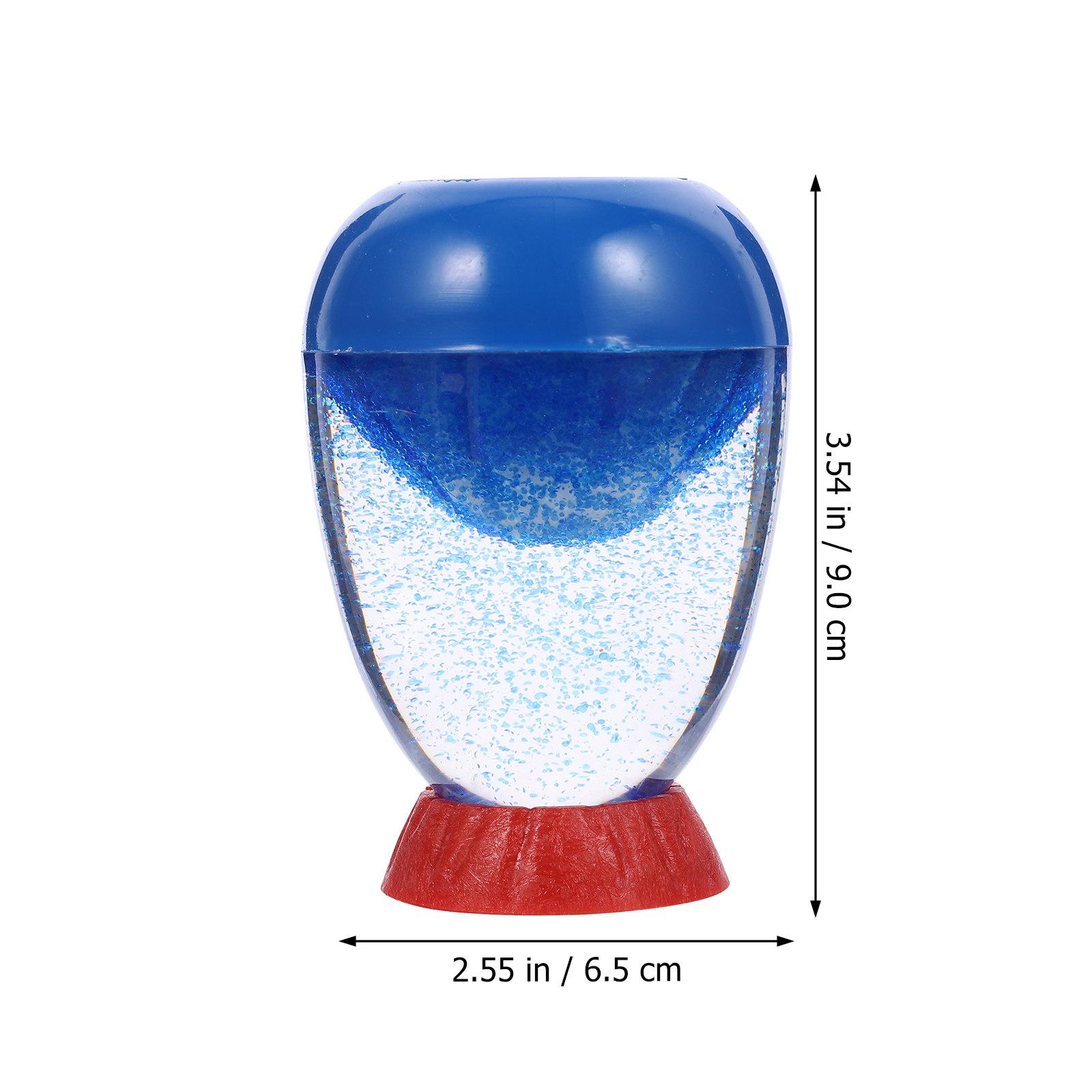 

Imitation Volcanic Eruption Resin Sand Timer Hourglass Decorative Desktop Ornament for Bedroom Bathroom Home Decor синій
