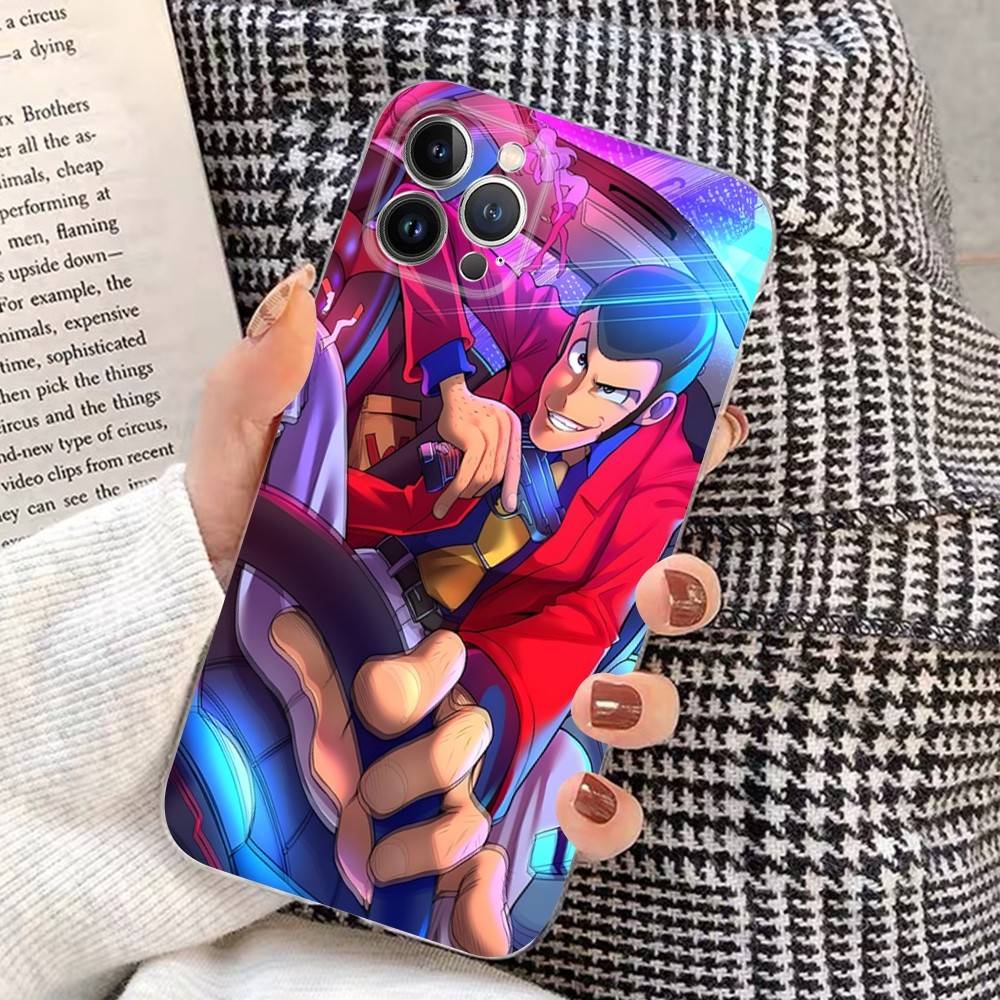 Lupin III Comics Phone Case For IPhone 17 16 15 14 13 12 11 Pro Max 13 12 Mini 17Air 16e Clear Cases