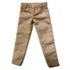 1:12 Scale Figure Pants Khaki Accessories,Cosplay Versatile Stylish Decor Body Doll 3 Inch Length