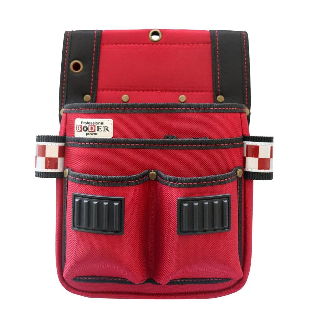 High Quality Rivet Reinforced Tool Belt Bag for Electrician Carpenter 2025 New Tool Pouch Tool Organizer Screwdriver Hammer