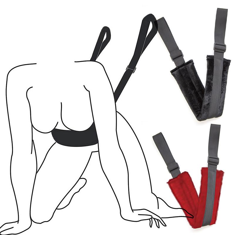 Taillenfixierung Bondage-Ausrüstung Paar Doggy-Style Assist-Gürtel Sex-Position Geschirr für Erwachsene 18+ Erotische SM-Spiele Sexspielzeug-Sets