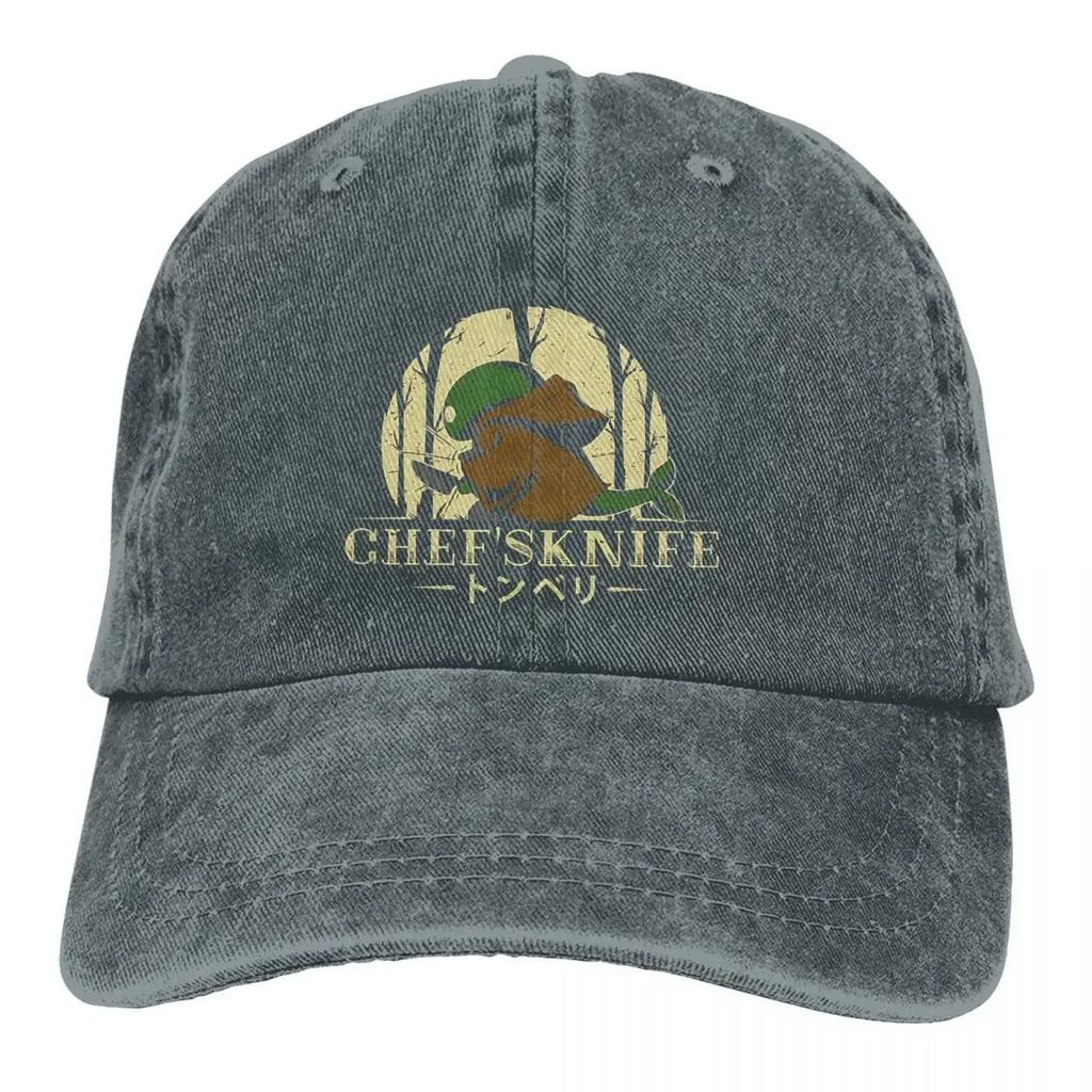 Kochmesser Klassische Baseballkappen Schirmmütze Final Fantasy Spiel Sonnenschutz Cowboyhüte für Männer Trucker Papa Hut