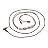 Headphone Cable Silver Plated Copper Wire High Resolution MMCX 3.5mm Headphone Cable with Volume Microphone Control