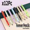 12 ks/sada Věčné nekonečné tužky Neomezená tužka Psaní Umění Malování Papírnictví Kancelářské potřeby