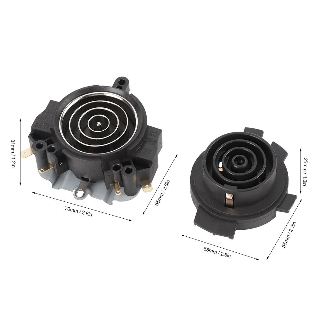 Elektrisk vattenkokare Delar Termostatbrytare KSD688 5 Plus Vattenkokarbas KSD368 5 Reservdel