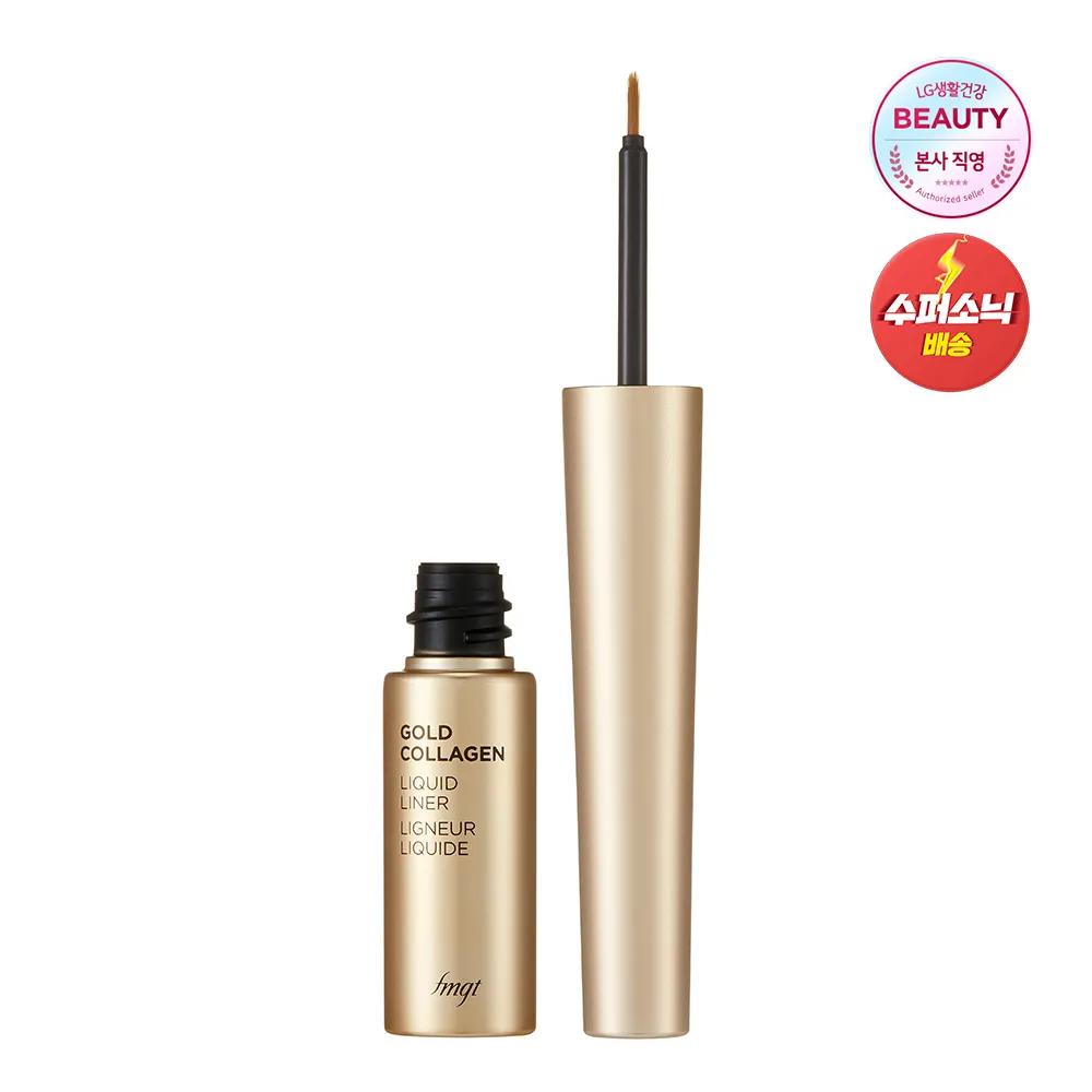 

Жидкая подводка для глаз Gold Collagen Черная
