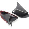 GSRECY Side Door Rear View Mirror Cover Cap Rearview Mirrors Trim Exterior Accessories Compatible with Ford Mustang 2015-2022, Without Turn Signal