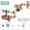 Color Window Ball Track Building Block Large Particle Building Block Slide Ball Assembly Track Children'S Toy