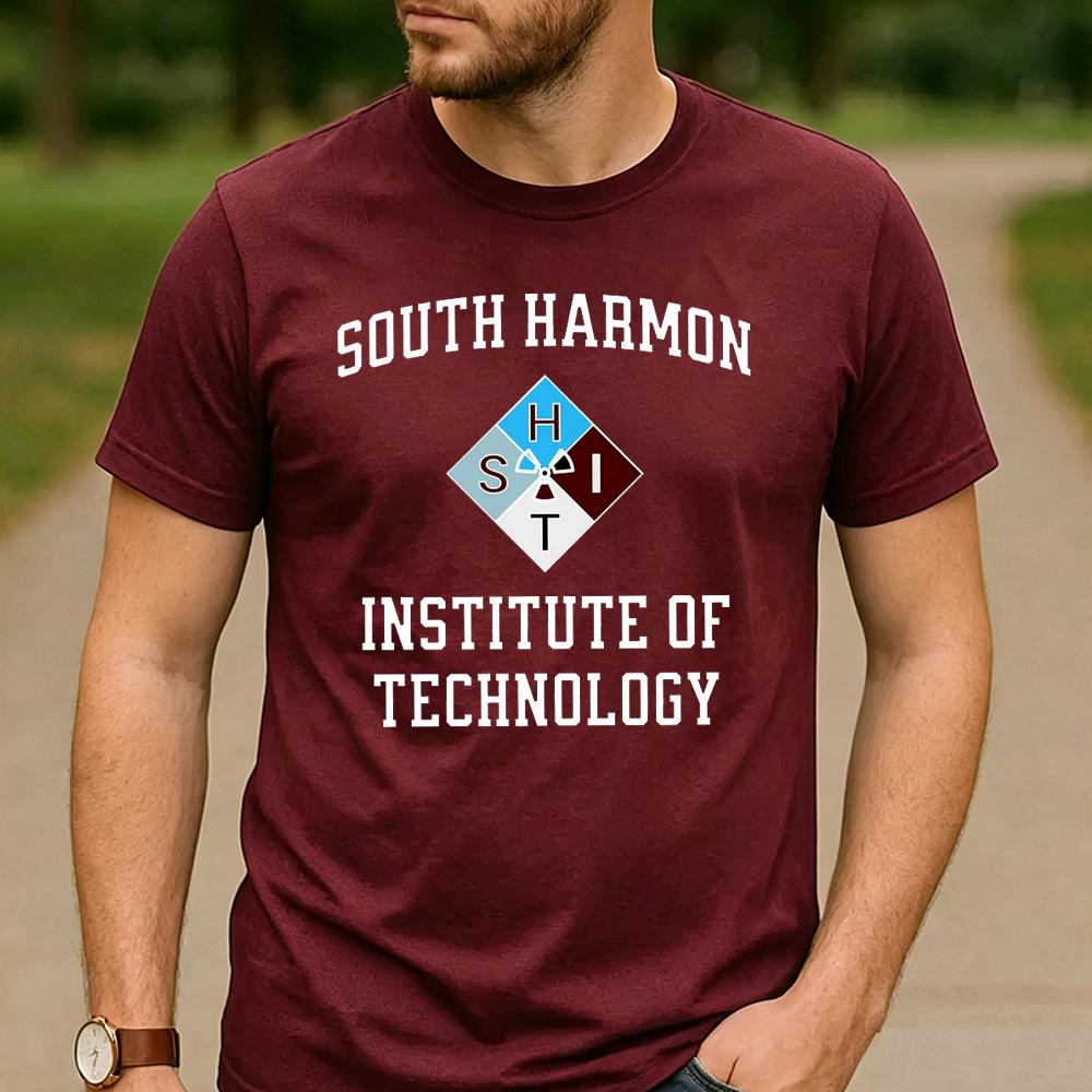 Akzeptiertes Film-T-Shirt für das South Harmon Institute of Technology, Unisex, reine Baumwolle, atmungsaktiv, kurzärmlig, lässig, Unisex-Grafik-T-Shirts