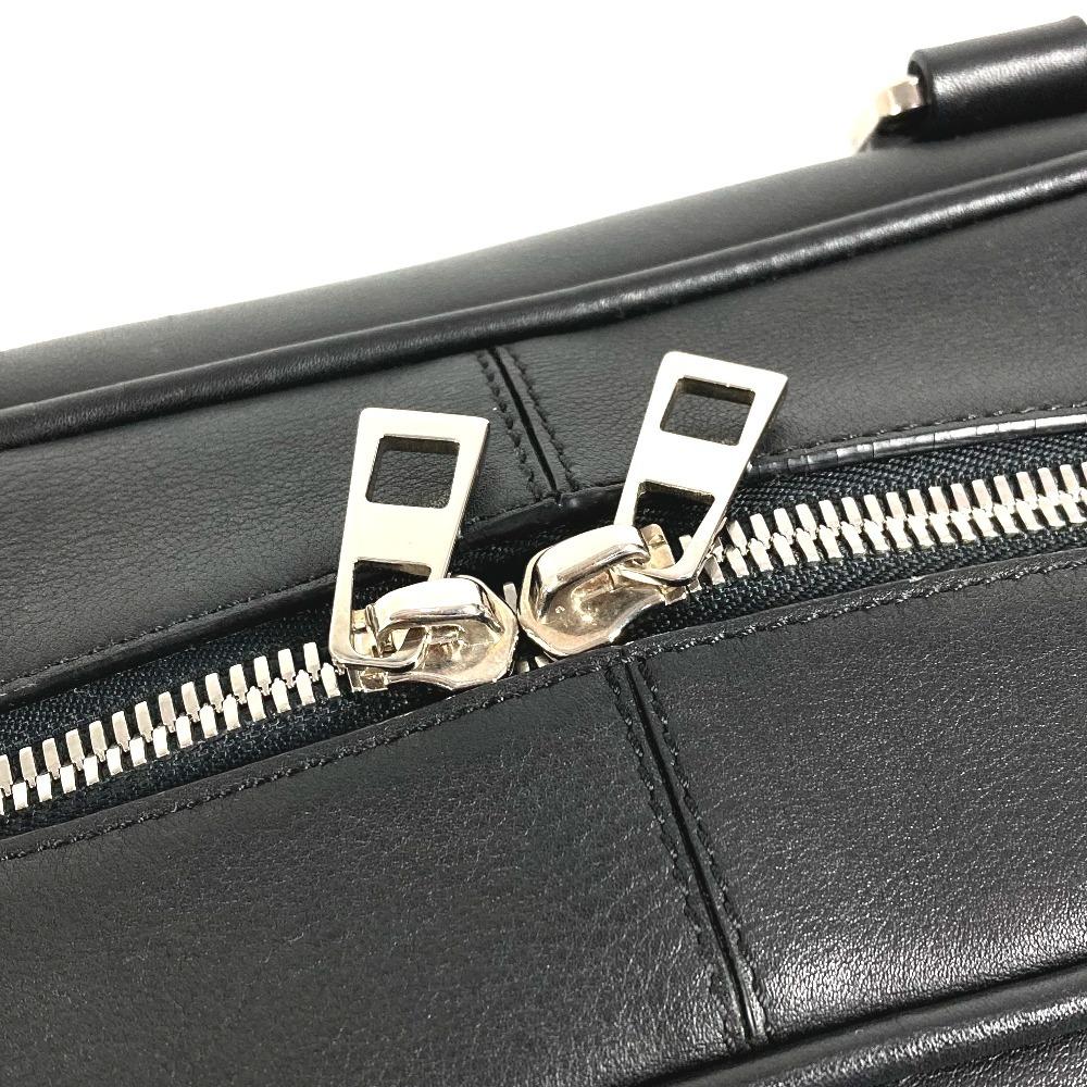Loewe Amazona 44 Shoulder Bag Hand Bag Leather Black/White