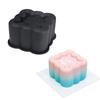 Heart Star Square Cake Silicone Mold Chocolate Mousse Mould Soap Candle Mold Gypsum Making Moulds Kitchen Bakeware