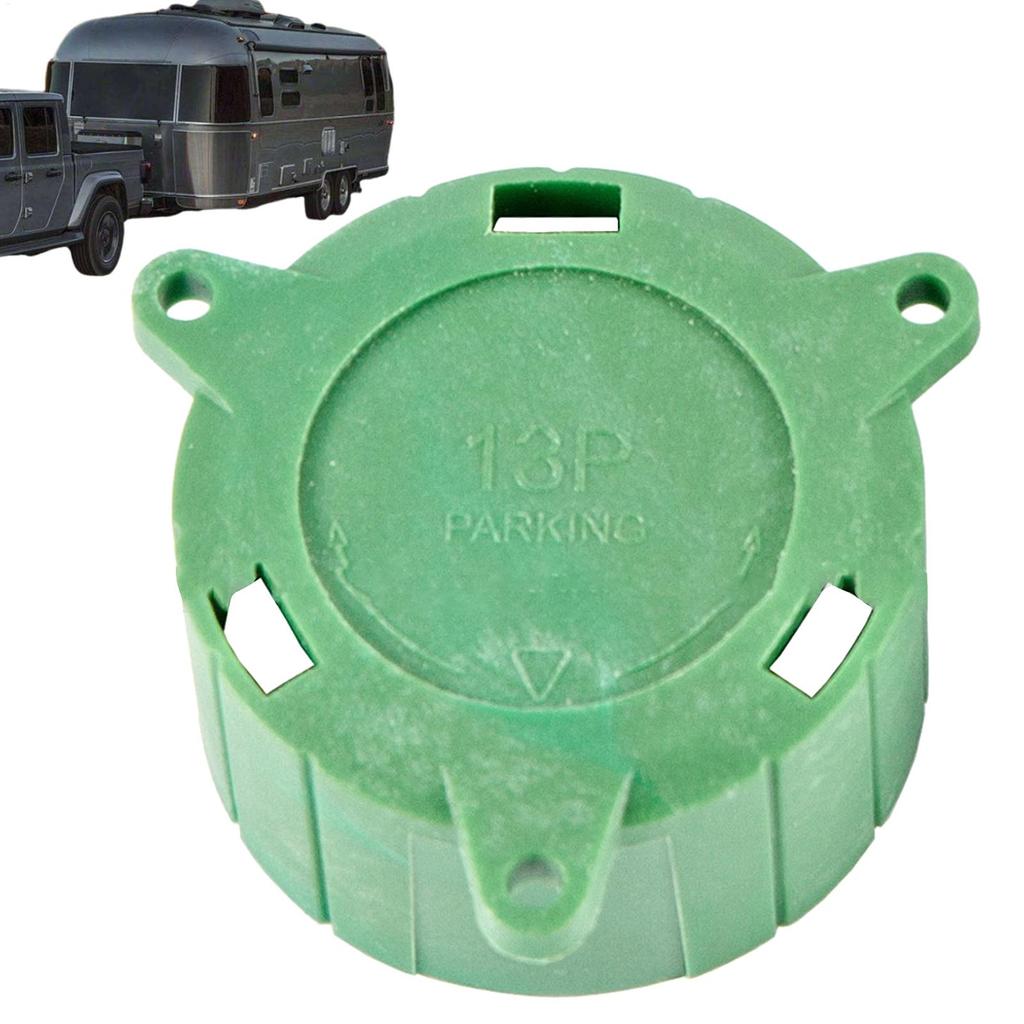 Trailer Plug Cover Plug Holder 13 Pin Trailer Plug Cover RV Connector Protector Trailer Harness Plug Protector