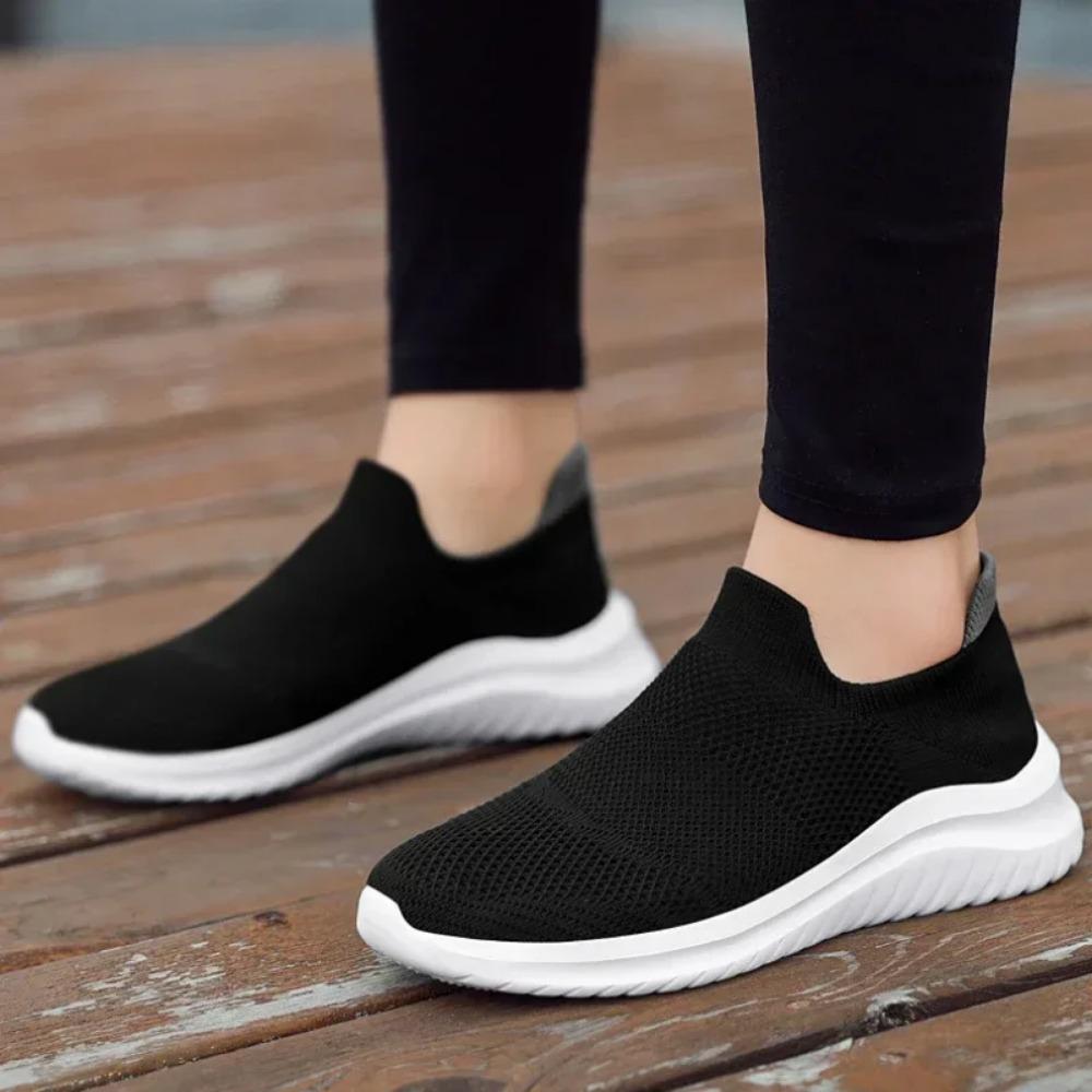 Herresneakers Unisex Fritidssko Myk Såle Slip-On Vulkanisert Sko Lettvekts Loafers Pluss Størrelse Gåsko Herre Tenis Hombres