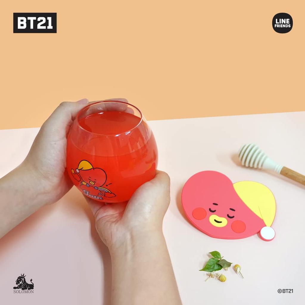Solomon Shoji BT21 Cup & Coaster Set (TATA) BT21-CKS-A-TT
