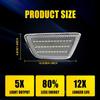 Clear White LED Front Side Marker Lamp Lights For 2011-2015 Chevrolet Cruze EOA