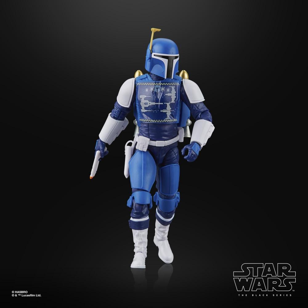 Star Wars STAR WARS Black Series Mandalorian Scout (Holiday Edition) Star Wars Collection 6-inch (15 cm) Size Action Figure, Ages 4+ F8314 Genuine Pro
