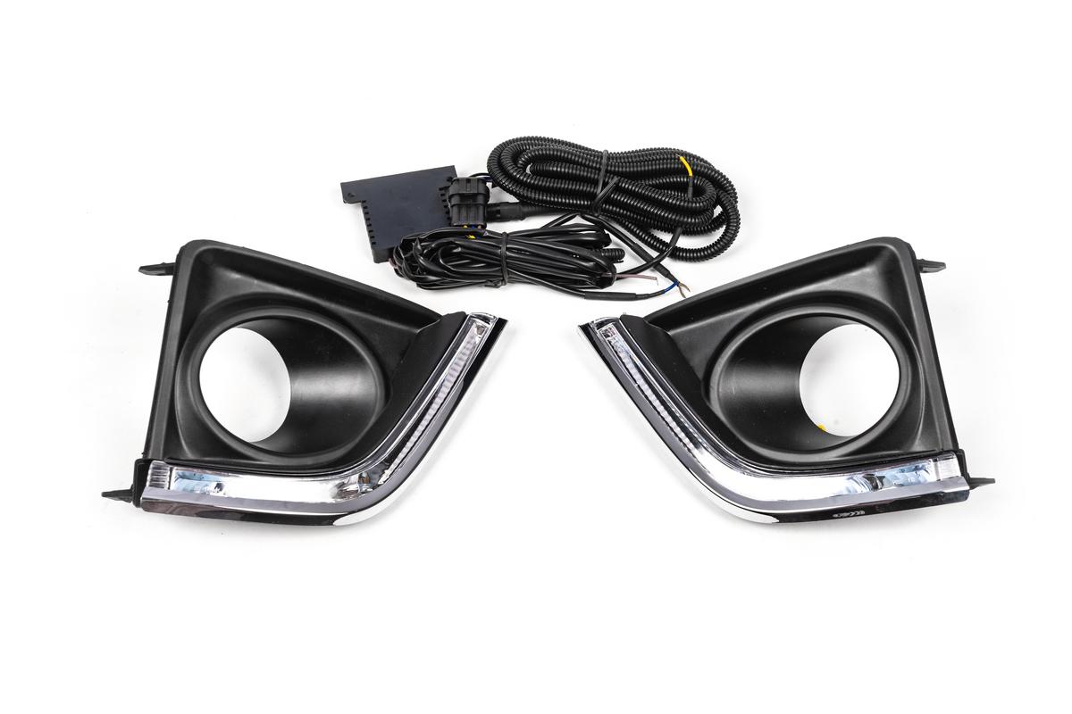 

Вставки LED под противотуманки 2013-2017 (к-т) для Toyota Corolla