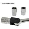 24-inch F-Type CNC Rod Socket Wrench with Movable Head