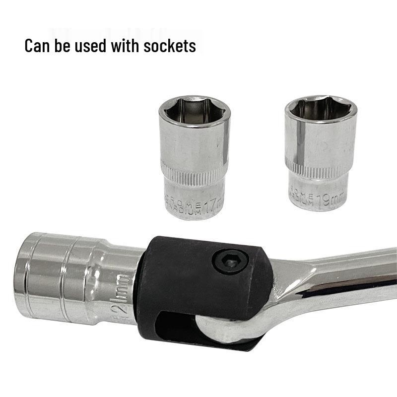 24-inch F-Type CNC Rod Socket Wrench with Movable Head