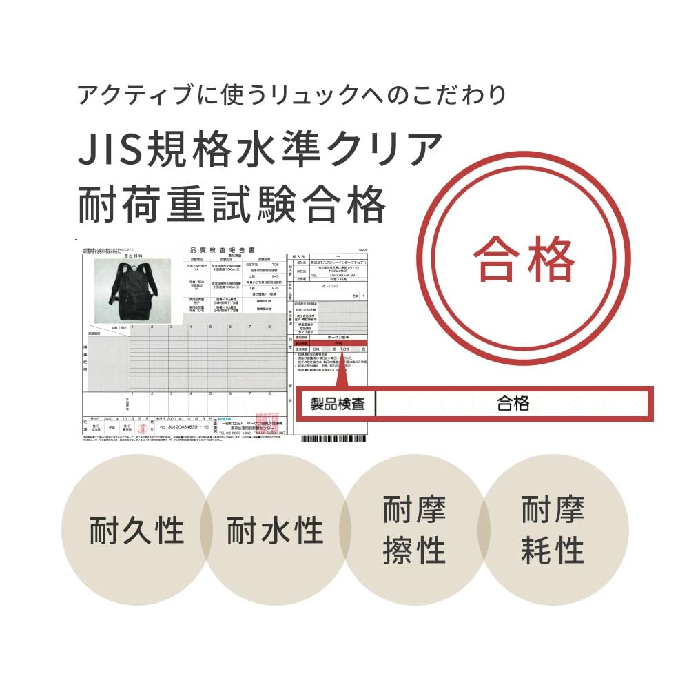 [ogaland] Large Capacity, Lightweight Mother's Backpack, 20L, Black, Stylish, Popular Mother's Bag, Freestanding Backpack