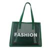 Stylish Black And White Fashionable Tote Bag For Commuting And Classes With Spacious Design