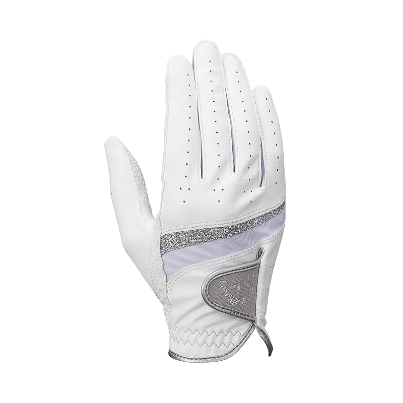 Callaway STYLE DUAL WMS WHT/GRY 20/25 (20cm, Ambidextrous) Women's Glove