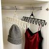 Over Door Hook Hanger Multi Hook Wardrobe Organizer 18-hook Over Door Organizer Rack Rotating Multifunctional Clothes Hanger