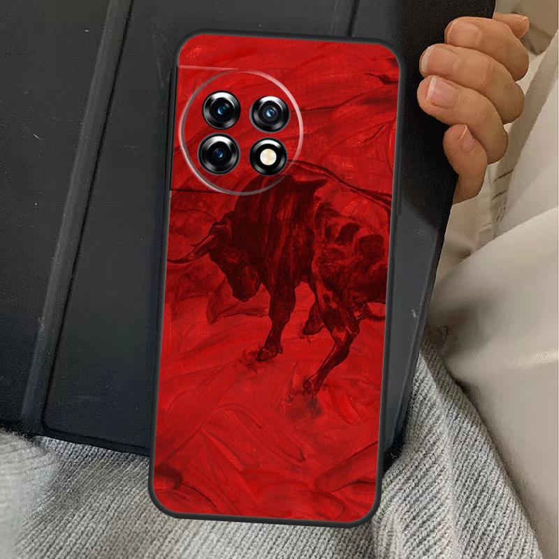 Bullfight Bull Fighter Case For OnePlus 15 13T 13 12 11 13R 12R 10R 10T 8T OnePlus Nord 5 CE 3 4 Lite N20 N30 Cover