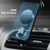 Universal 360° Magnetic Car Cell Phone Holder Air Vent Mount W/ 2 Metal Plates