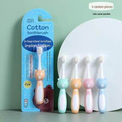 Popular Soft Bristle Toothbrush Set with Tongue Scraper for Children Aged 2-12