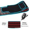 105 Beads Red Light Therapy & Heating Massage Waist Belt for Abdominal & Uterus Warming