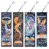 4Pcs DIY Irregular Shaped Diamonds Diamond Art Bookmark for DIY Making Beginners Adult Art Craft Supplies Handmade Birthday Gift