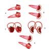 Kids Watermelon Sequined Hairpin for Halloween Birthday Photo Props Fun Headwear Cosplay Hair Accessories