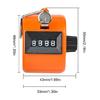 4-Digits Hand Mechanical Counters Clickers Pitch Counter Hand Manual Clickers